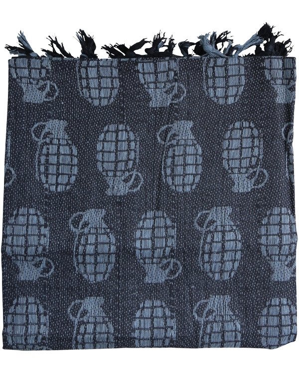 Grenade Shemagh - Black & Grey