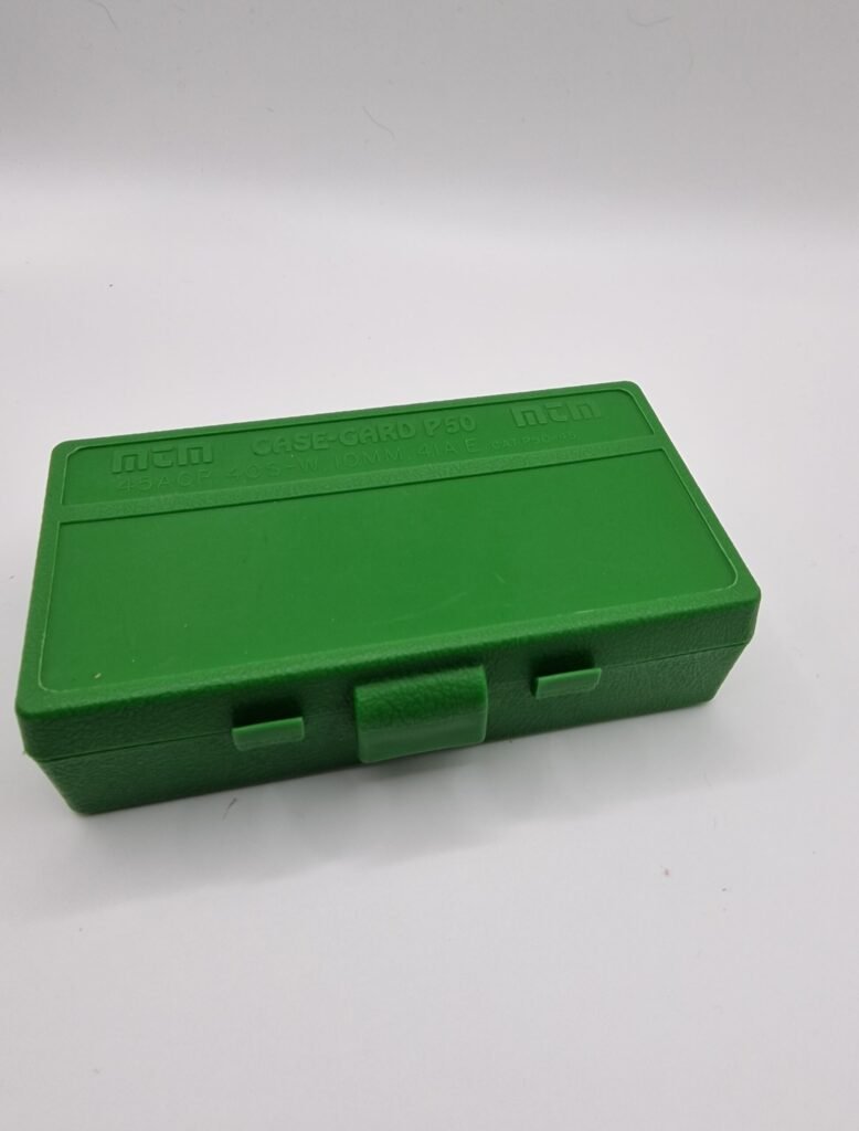 MTM 50 Round Pistol Ammunition Box P-50-44