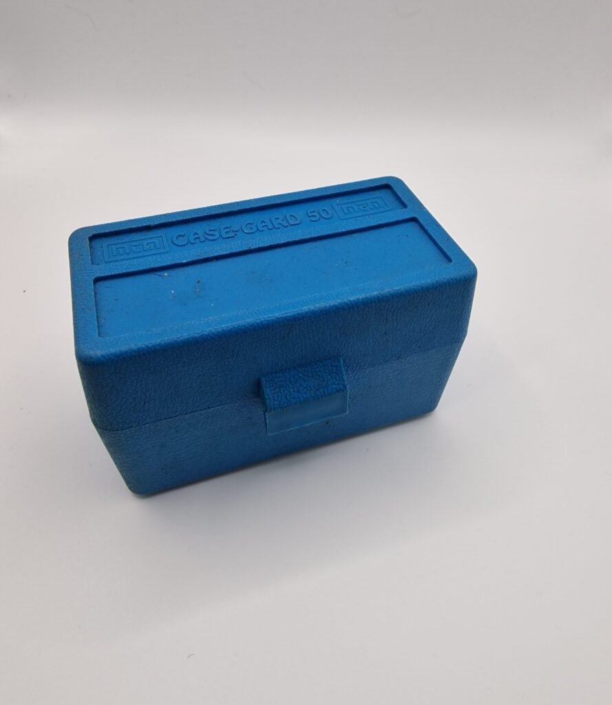 MTM 50 Round Rifle Ammunition Box RS-50 BLUE