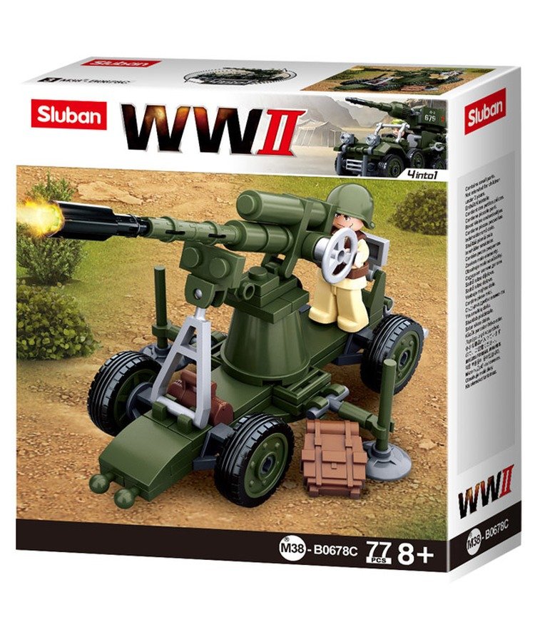 Sluban -WWII Flak Gun