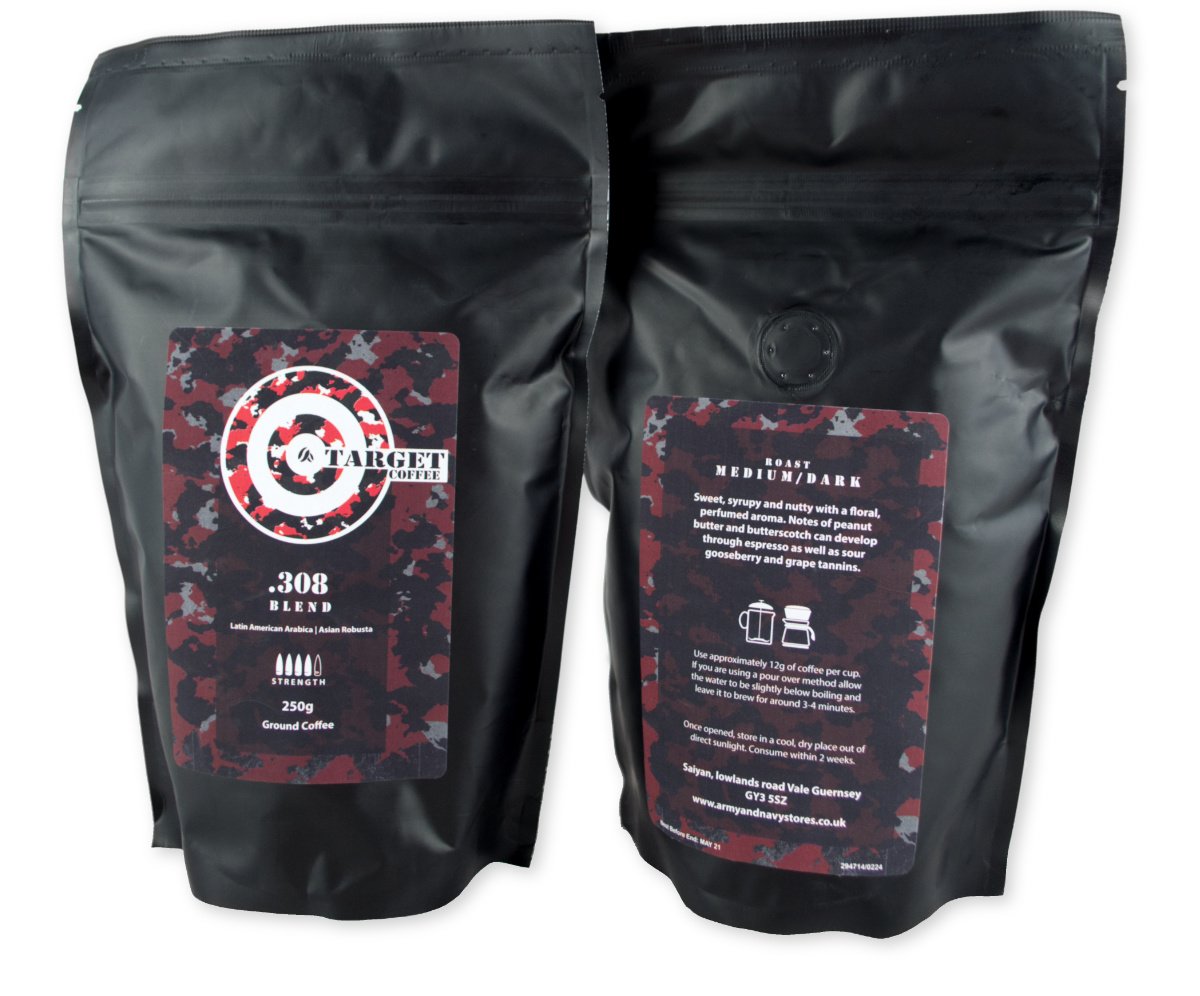 Target Coffee .308 Blend - 250g - Strength 4 - Image 3