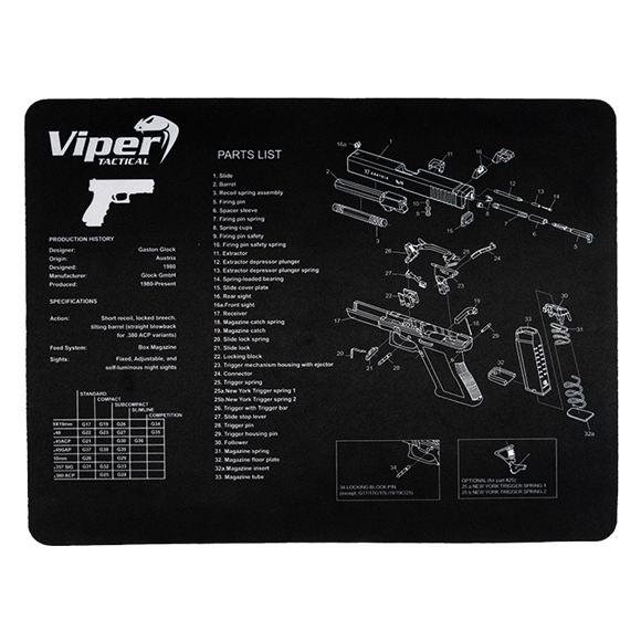 Pistol Mat - Glock