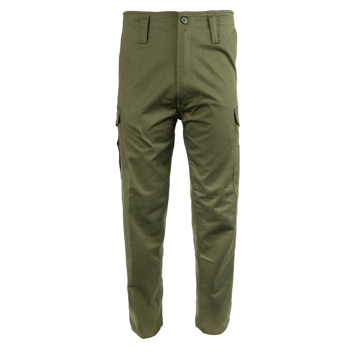 Heavyweight Combat Trousers - Olive Green