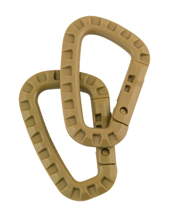 Tactical Carabiners - Coyote
