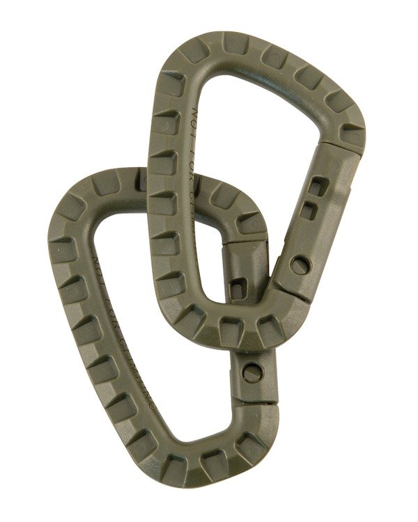 Tactical Carabiners - Olive Green