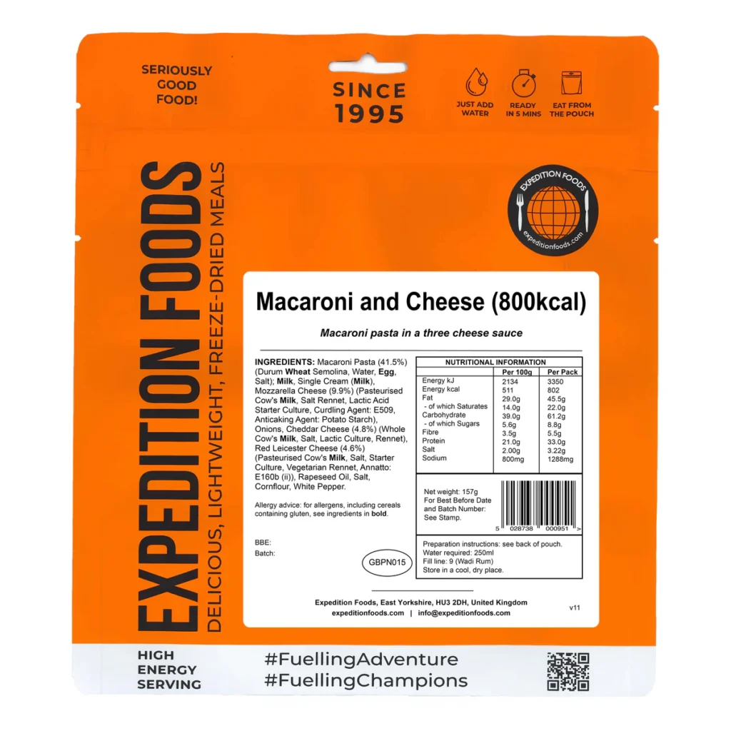 Macaroni and Cheese 800KCAL