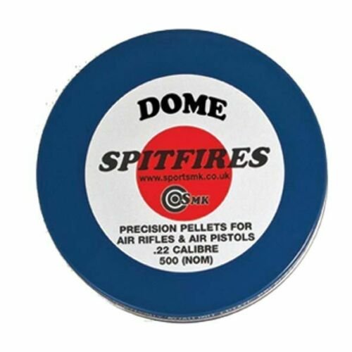 SMK SPITFIRES (ROUND NOSE / DOME) PELLETS .22